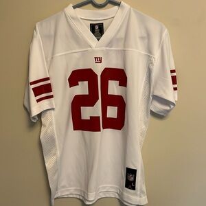 Nike Giants Saquon Barkley Youth Size large jersey